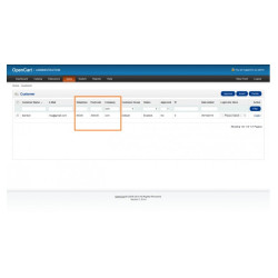 Admin search customers and orders by telephone o..