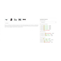 Colored stock options